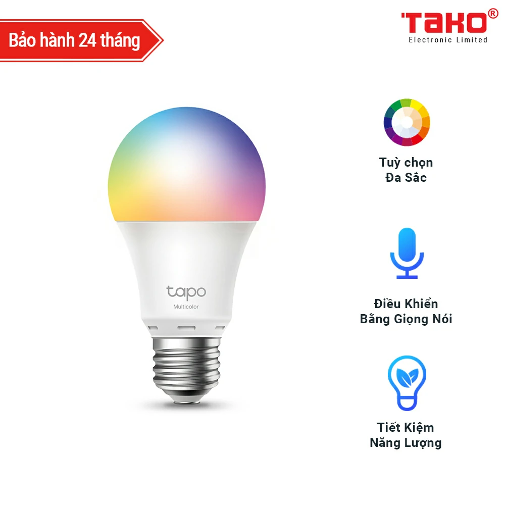 Tapo L530E Bóng Đèn Wi-Fi Thông Minh, Đa Sắc