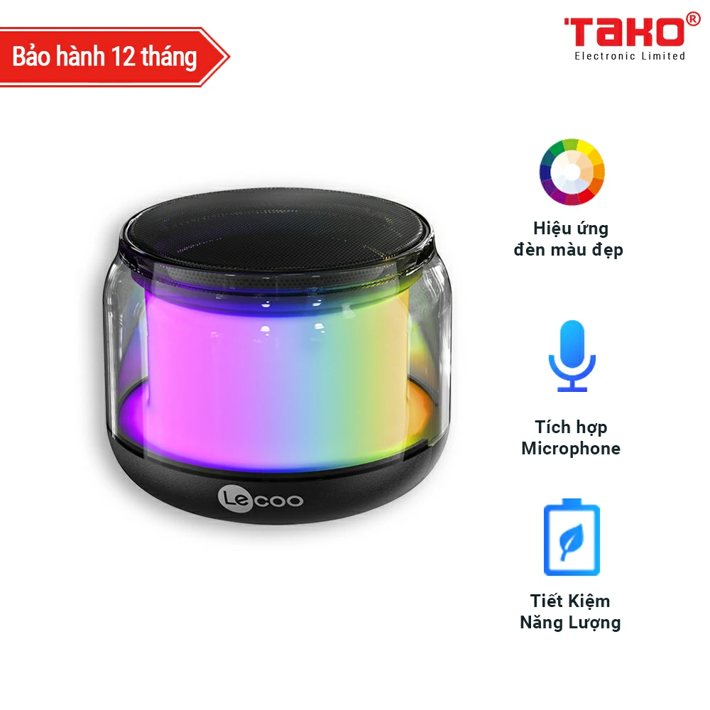 Lecoo  DS106 Pro loa di động Mini kết nối Bluetooth