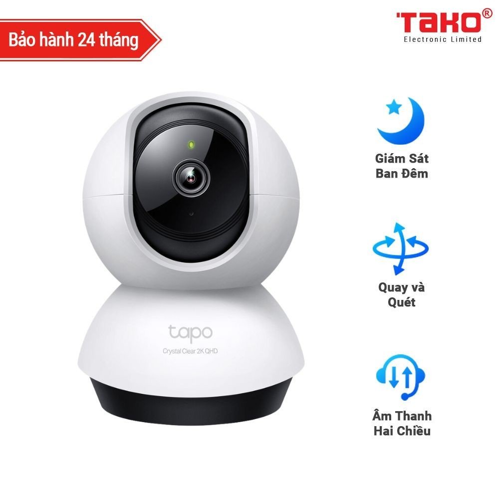 Tapo C220 Camera AI WiFi An Ninh Gia Đình Quay/Quét