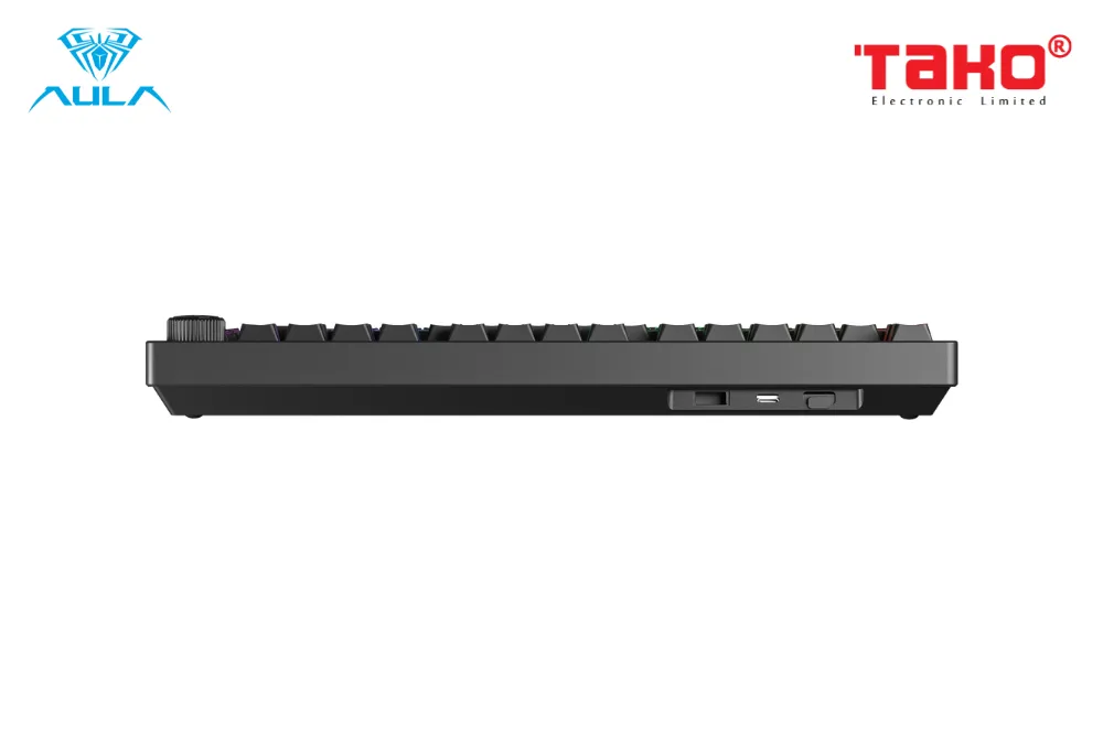 LEOBOG Hi75C PRO BÀN PHÍM CƠ GAMING 3 MODE (Phiên bản Đen contour/ Turquoise switch) 5