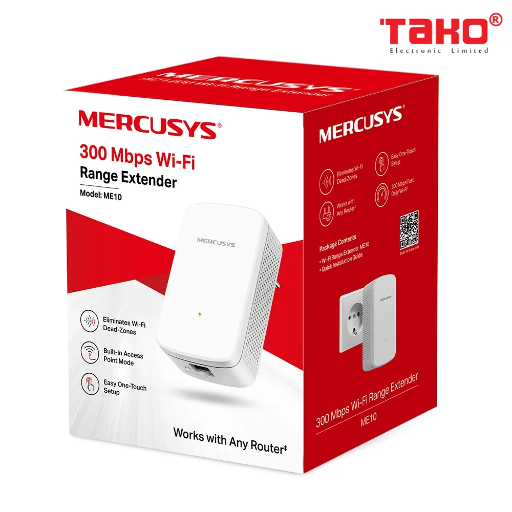 ME10 Bộ Mở Rộng Sóng Wi-Fi 300 Mbps 3