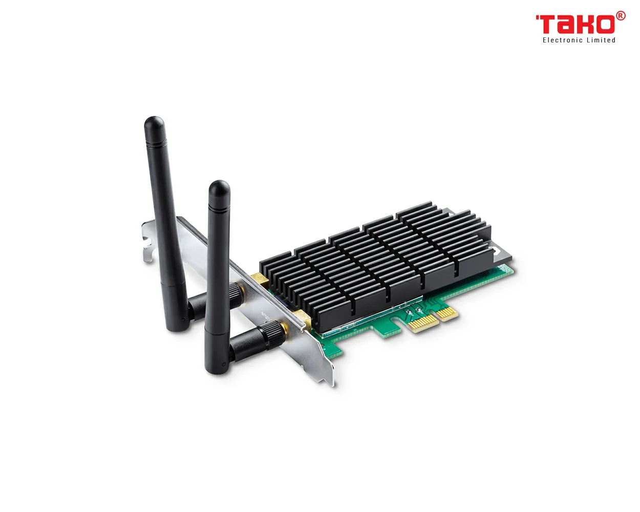 T6E Bộ chuyển đổi PCI Express băng tần kép Wi-Fi AC1300 8