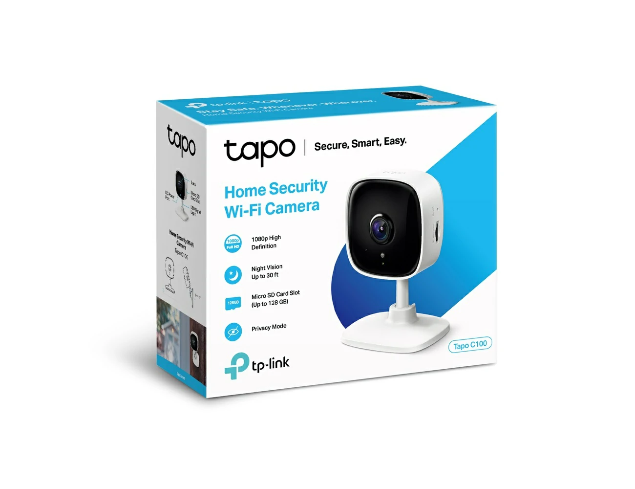 TAPO C100 Camera Wi-Fi An Ninh cho Gia Đình 1
