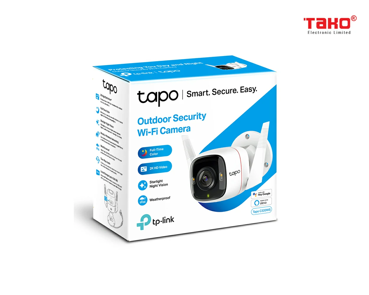 Tapo C320WS Camera Wi-Fi An Ninh Ngoài Trời 1