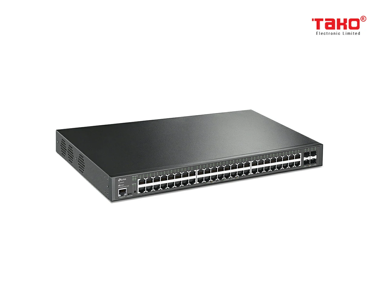 TL-SG3452XP Switch Quản Lý L2+, JetStream 48-Cổng Gigabit và 4 Cổng 10GE SFP+ với 48 Cổng PoE+ 3
