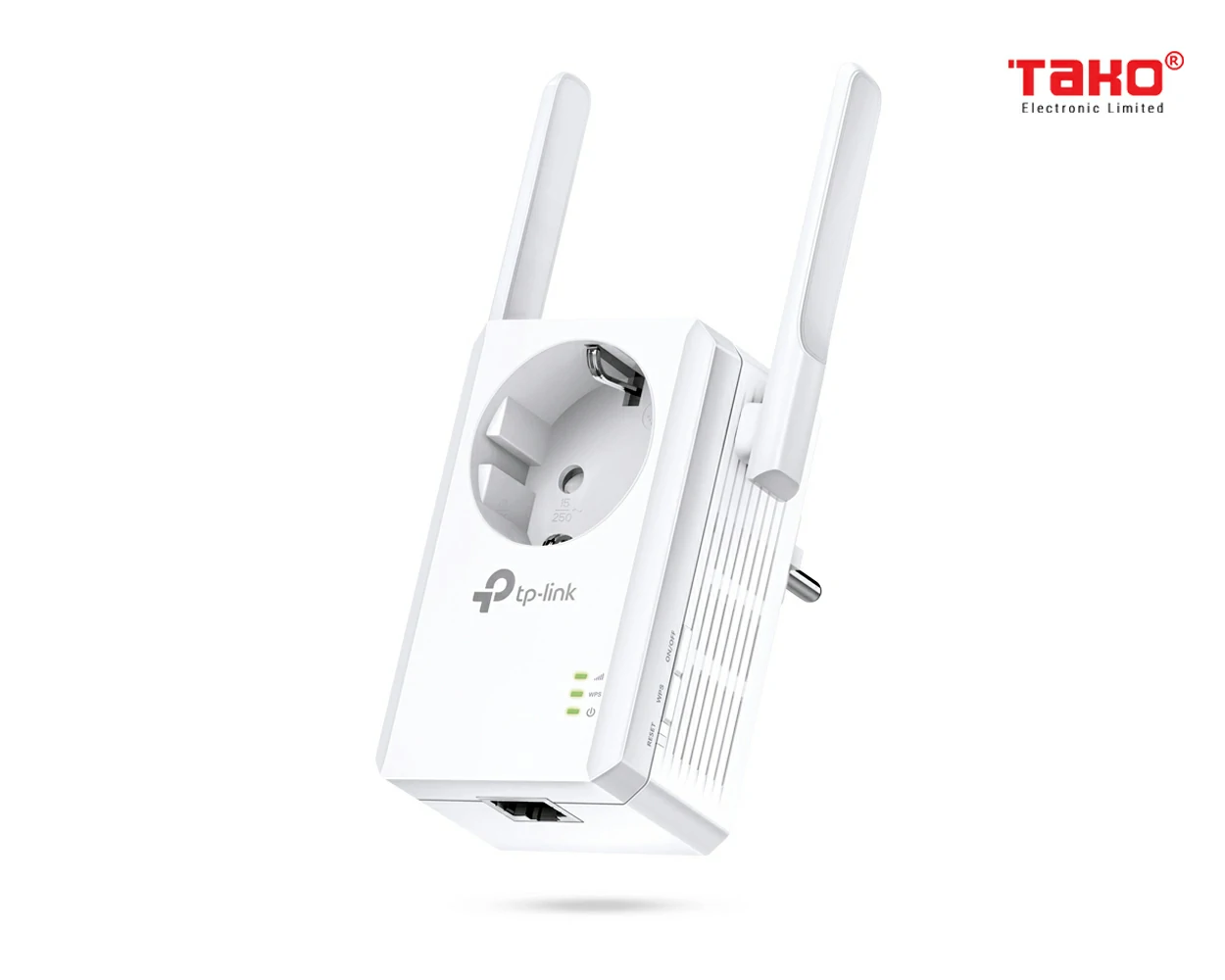 TL-WA860RE Bộ Mở Rộng Sóng Wi-Fi Tốc Độ 300Mbps Cho Dòng AC Đi Qua 2