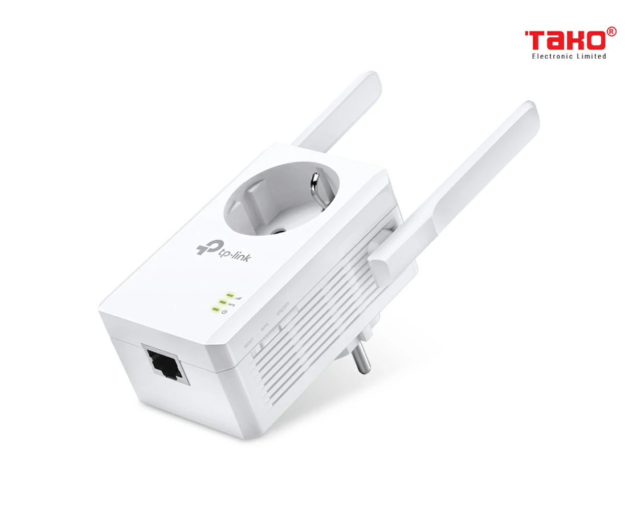 TL-WA860RE Bộ Mở Rộng Sóng Wi-Fi Tốc Độ 300Mbps Cho Dòng AC Đi Qua 3
