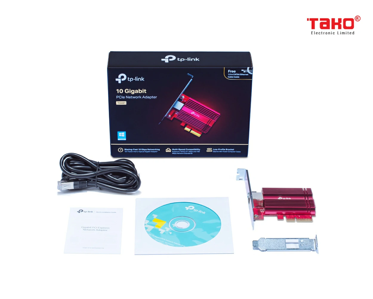 TX401 10 Gigabit PCI Express Network Adapter 9