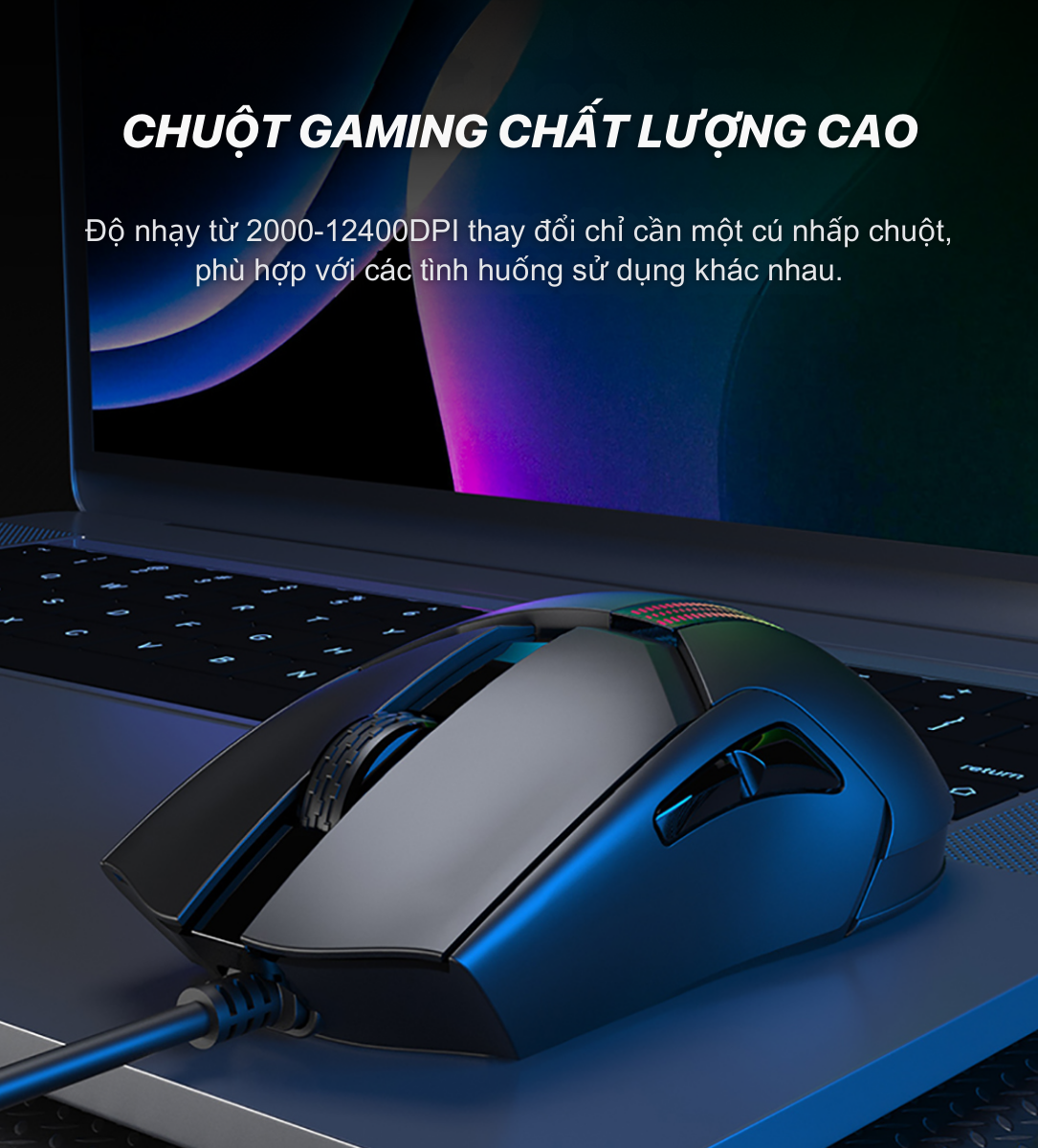 AULA F813 PRO CHUỘT GAMING