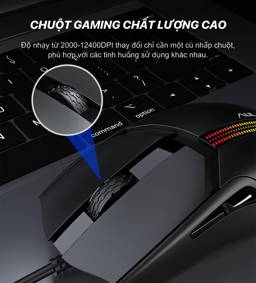 AULA F813 PRO CHUỘT GAMING