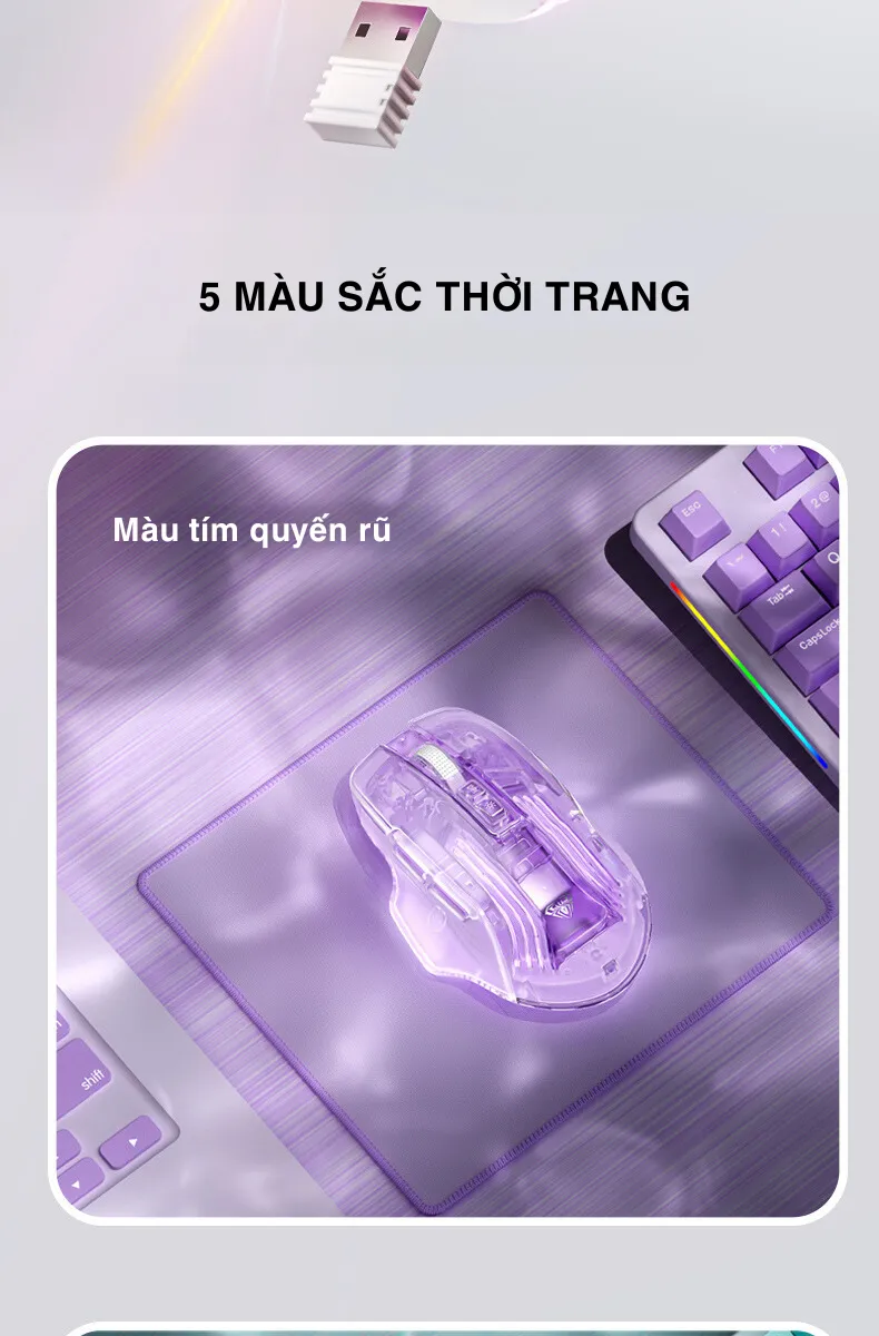 Chuột gaming 2 mode AULA SC518