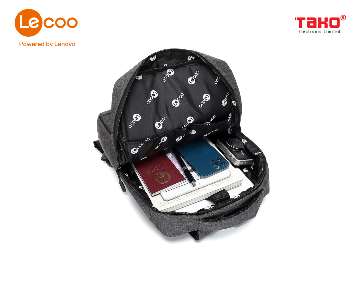 Balo chống sốc chính hãng Lecoo BG01