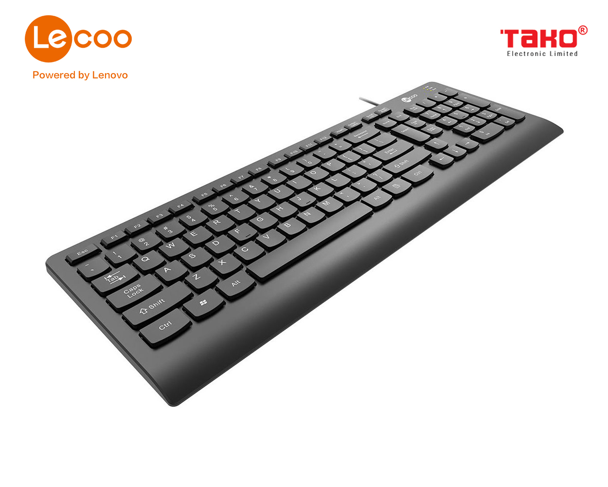 Bàn phím máy tính chính hãng văn phòng Lecoo KB103