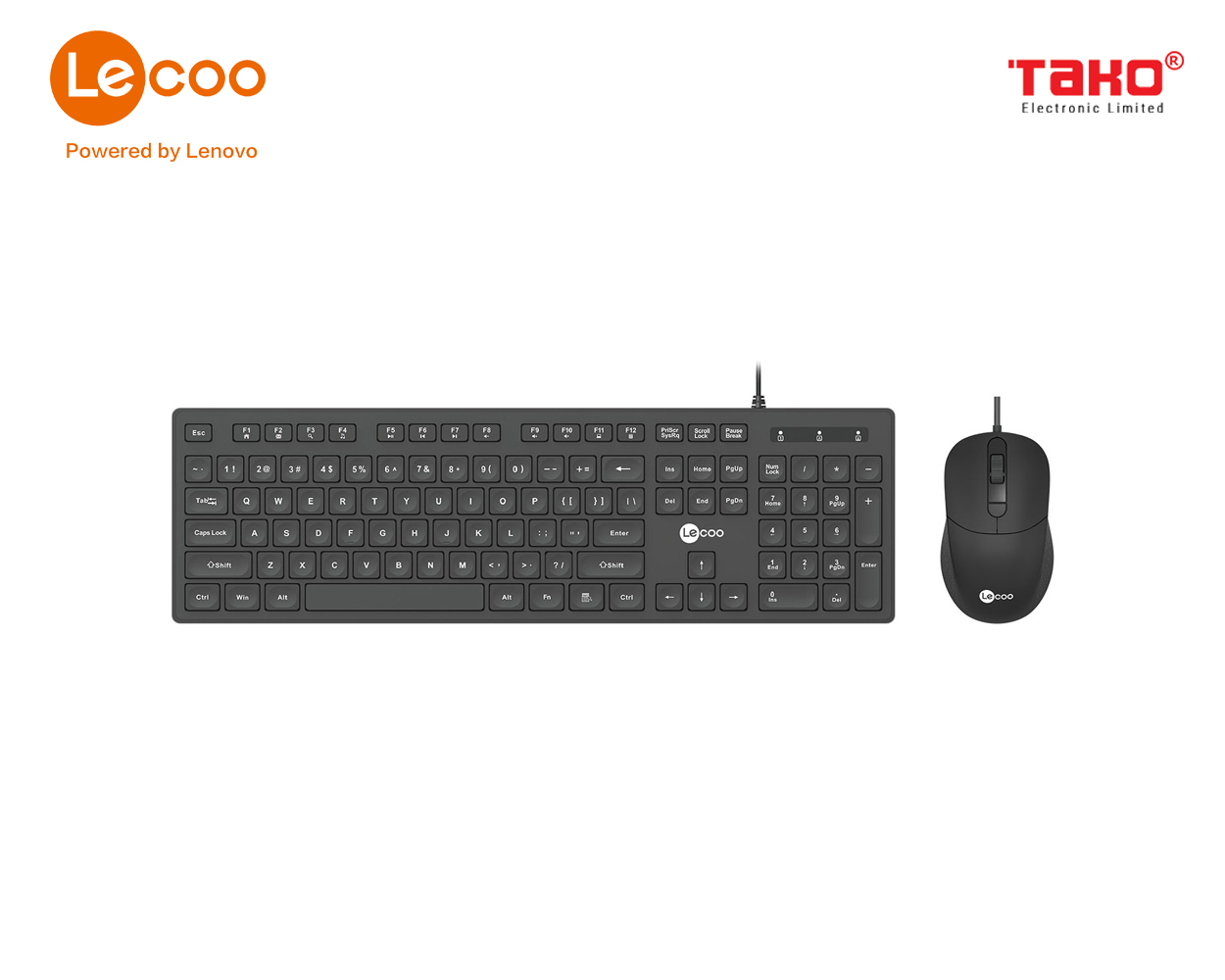 Bộ phím chuột văn phòng Lecoo CM102
