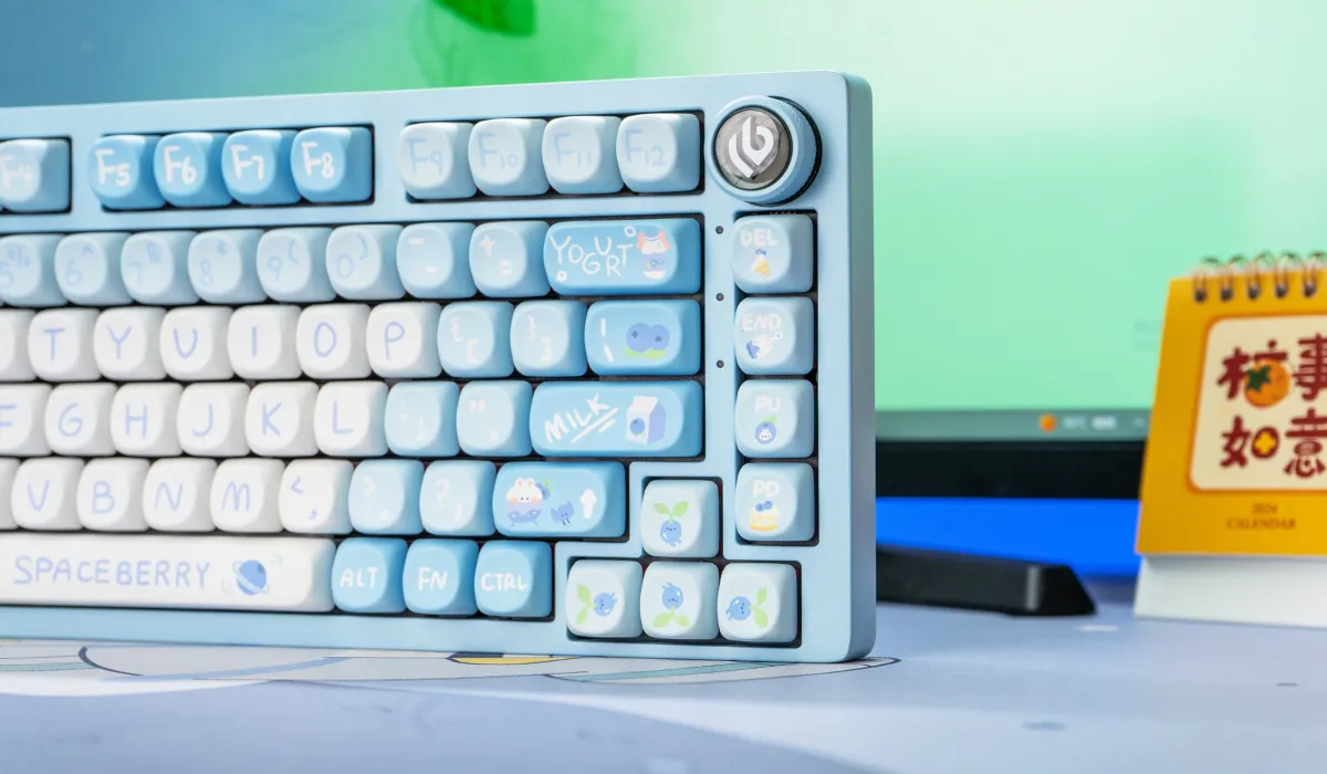 LEOBOG Hi75 BÀN PHÍM CƠ GAMING CÓ DÂY (Phiên bản Xanh dương + trắng/ Space berry/ Nimbus V3 switch)